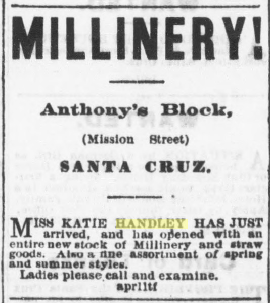 1874-07-11 Handley-millinery-ad-only.png