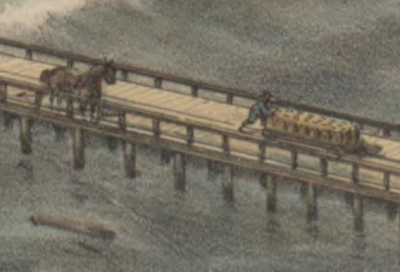1888-02 man pushing tram car on Cowell wharf.png